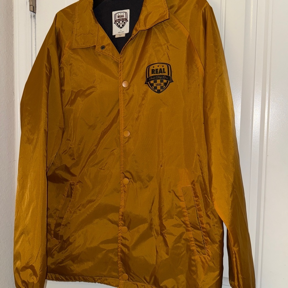 Vans x REAL collab windbreaker Mens large
